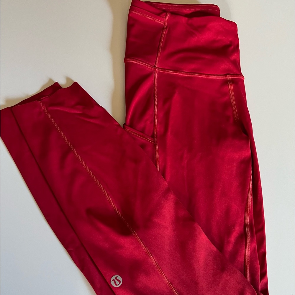 Lululemon Fast & Free 7/8 tight ll *non reflective nulux 25”